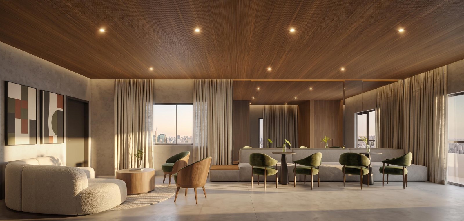 NEX ONE Galeria Jardins — Gourmet lounge